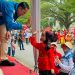 Pawai Memperingati HUT Kemerdekaan RI ke-81 di Kabupaten Merangin Meriah