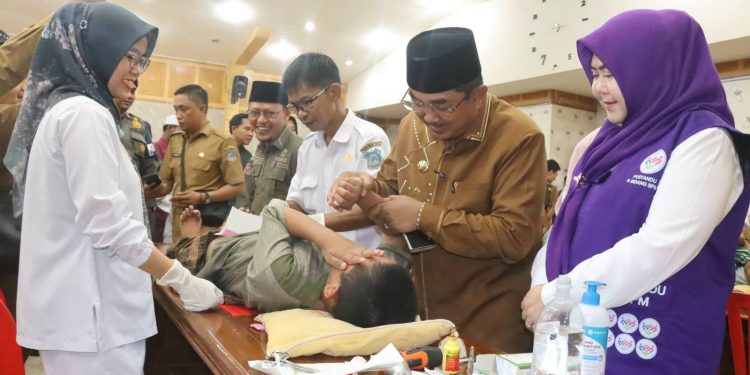 Bupati Anwar Sadat Luncurkan GASKAN SAJA, Khitan Gratis Kapan Saja untuk Warga Kurang Mampu