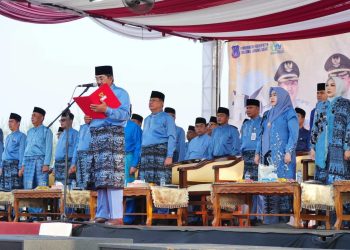 HUT ke-61 Tanjab Barat, Bupati Anwar Sadat Soroti Kemajuan Daerah