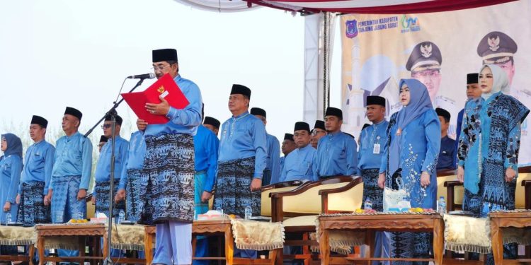 HUT ke-61 Tanjab Barat, Bupati Anwar Sadat Soroti Kemajuan Daerah