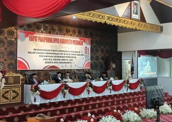 Pemkab Merangin Ikuti Pidato Kenegaraan HUT Kemerdekaan RI ke-81  disampaikan Presiden Prabowo