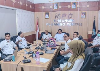 Sekda Merangin Zulhifni Pimpin Rakor Evaluasi Kinerja dan e-Monev bersama Itjen Kemendagri