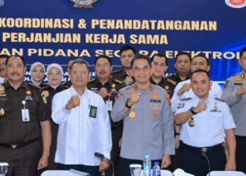 Pengadilan Tinggi Jambi Dorong Transformasi Peradilan melalui Kerja Sama Persidangan Pidana Elektronik Dengan Instansi Penegak Hukum Lainnya