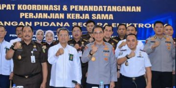 Pengadilan Tinggi Jambi Dorong Transformasi Peradilan melalui Kerja Sama Persidangan Pidana Elektronik Dengan Instansi Penegak Hukum Lainnya