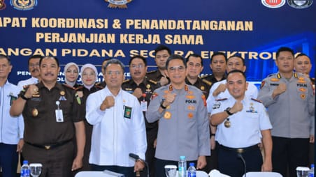 Pengadilan Tinggi Jambi Dorong Transformasi Peradilan melalui Kerja Sama Persidangan Pidana Elektronik Dengan Instansi Penegak Hukum Lainnya
