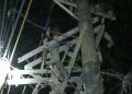 Trafo PLN di Dekat Simpang Tiga Arah Sungai Mas Merangin Rusak, Arus Listrik ke Pelanggan Mati