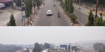 Asap Akibat Karhutla Semakin Tebal di Kabupaten Merangin, Status ISPU “Tidak Sehat”