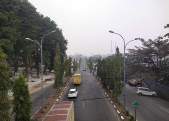 Asap Karhutla semakin Tebal, ISPU di Kabupaten Merangin 165 Kategori “Tidak Sehat”