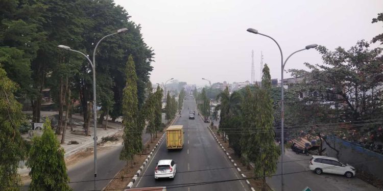 Asap Karhutla semakin Tebal, ISPU di Kabupaten Merangin 165 Kategori “Tidak Sehat”