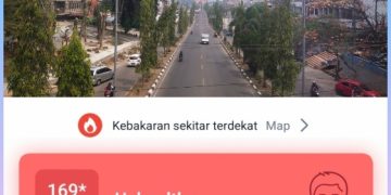 Asap Karhutla di Kabupaten Merangin Masih Ada, ISPU 169 Kategori “Tidak Sehat” 