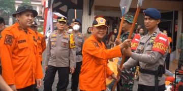 Antisipasi Cuaca Ekstrem, Pemkab Merangin Gelar Apel Siaga Bencana Hidrometeorologi
