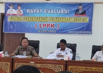 Tuntaskan Program 2026, Pemkab Merangin Gelar Evaluasi Belanja Langsung OPD