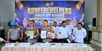Polda Jambi Ungkap 32 Kasus PETI dari Januari sampai Oktober 2026, Sebanyak 71 orang ditetapkan Sebagai Tersangka