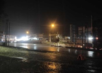 Hujan Kembali Mengguyur Kota Bangko Kabupaten Merangin