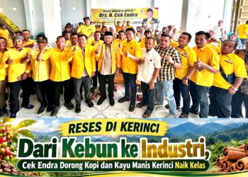 Dari Kebun ke Industri, Cek Endra Dorong Kopi dan Kayu Manis Kerinci Naik Kelas